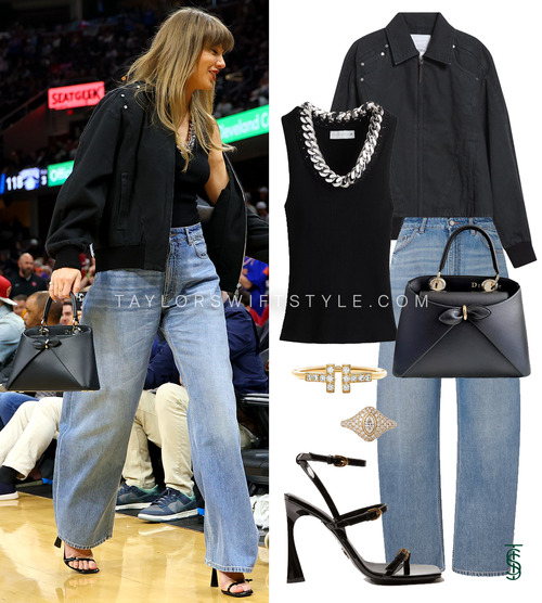 Attending Knicks at Cavaliers — Taylor Swift Style